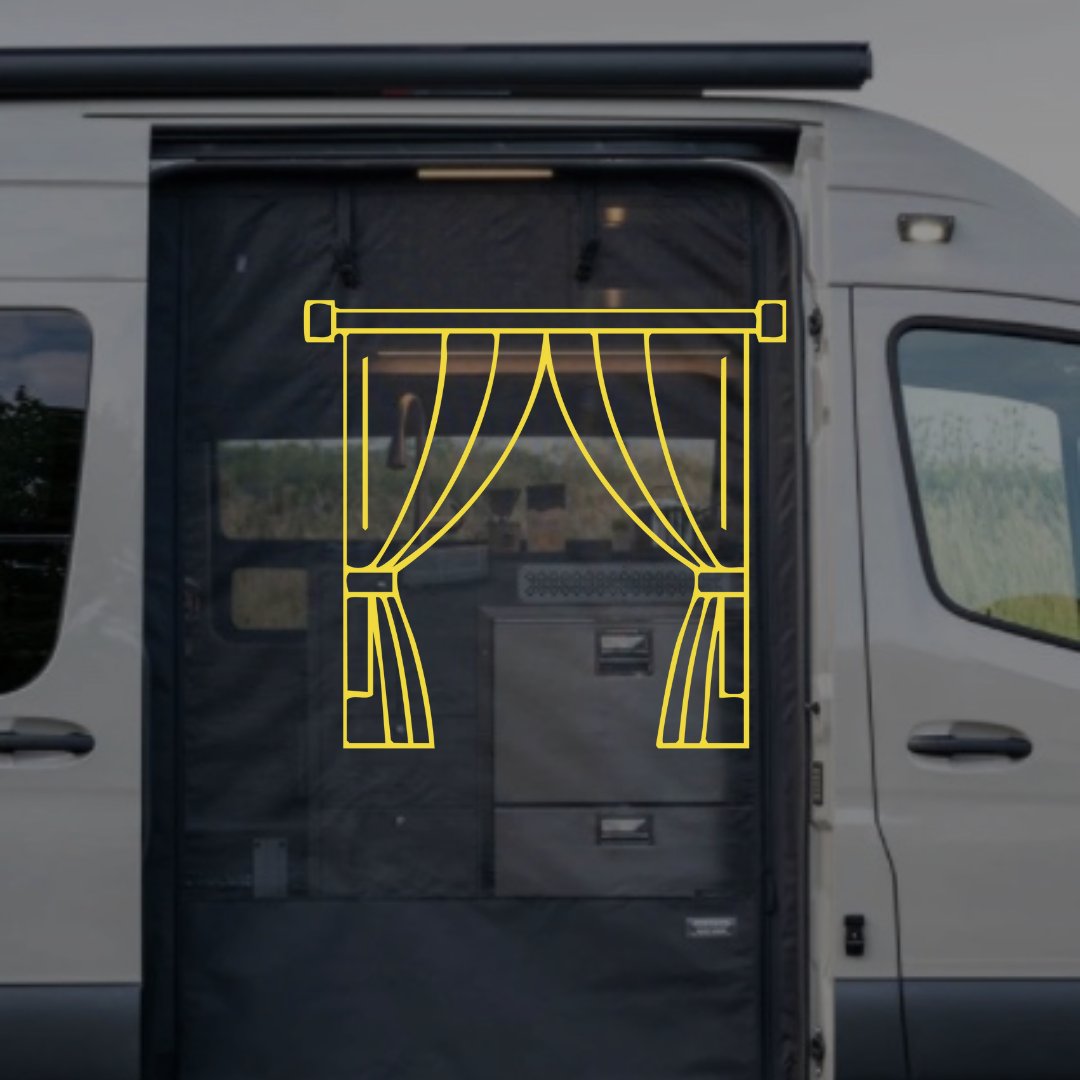 Rideaux | The Van Company Vandici Quebec | Van d'ici
