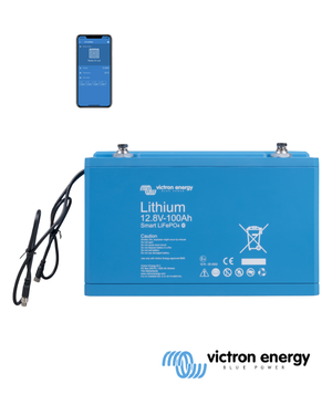 Batterie au lithium Victron 100ah (Intelligente)