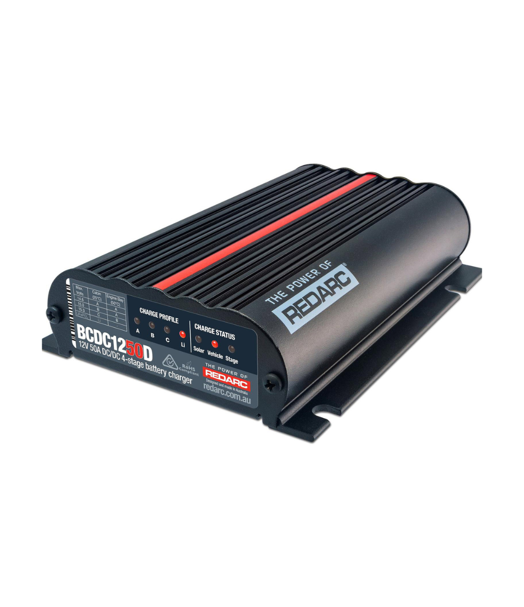 Chargeur 50A. Chargeur de batterie DC embarqué à double entrée 50A