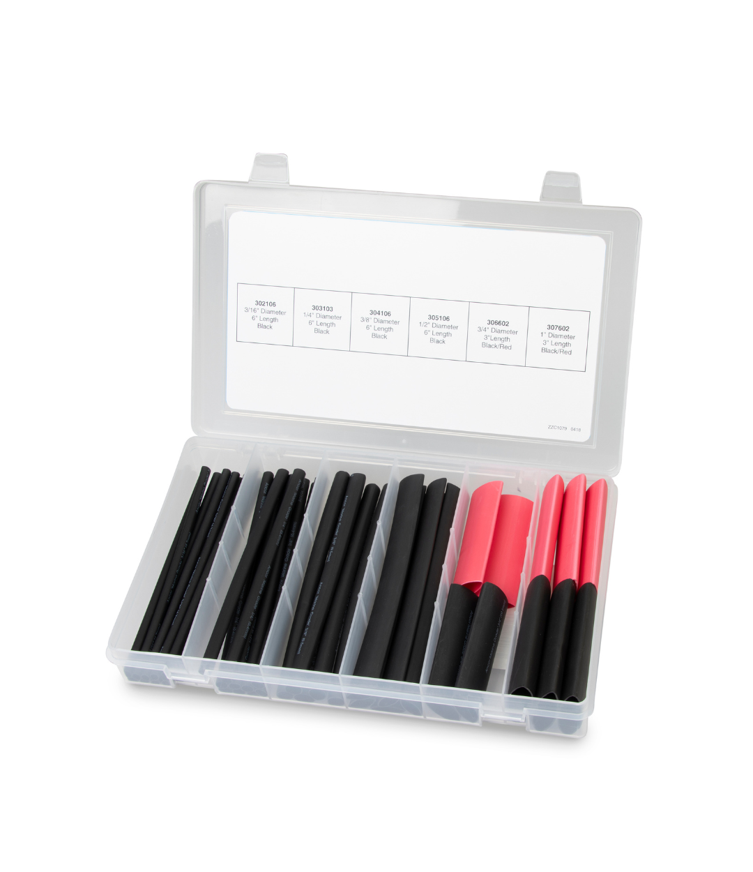 Kit de gaines thermorétractables Ancor (avec colle)