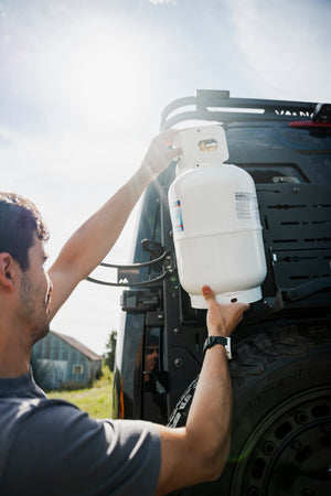 SPARK - Support pour bonbonne de propane